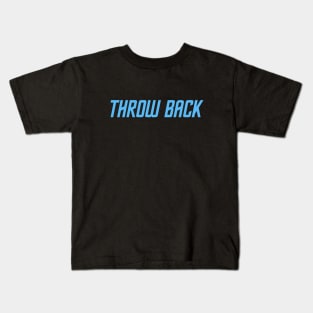 Throwback Trek Blue Kids T-Shirt